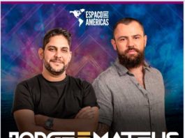 Jorge e Mateus sobem ao palco do Espaço das Américas para grande show