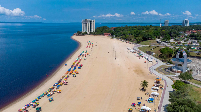 Praia da Ponta Negra Manaus