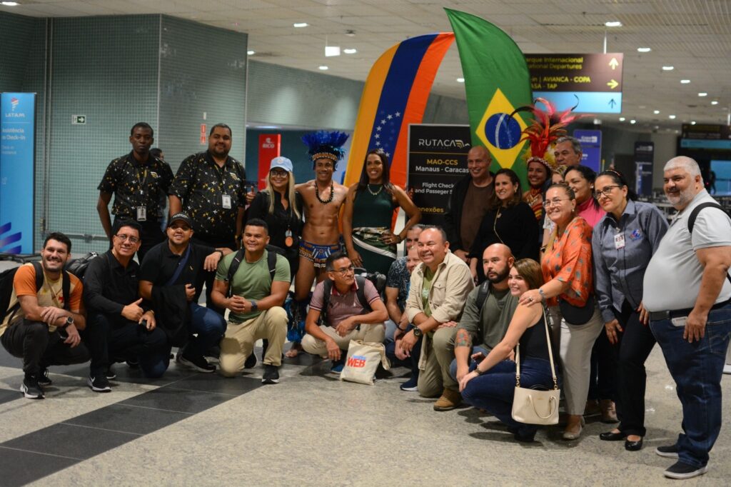 Voo Manaus-Caracas é retomado e amplia turismo internacional