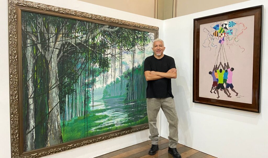 Exposição gratuita em Manaus reabre com obra de Moacir Andrade