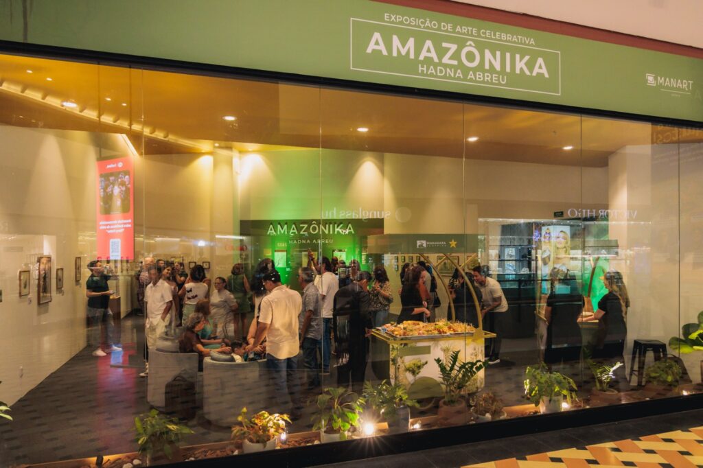 Exposição Amazônika transforma Manauara Shopping em imersão na floresta