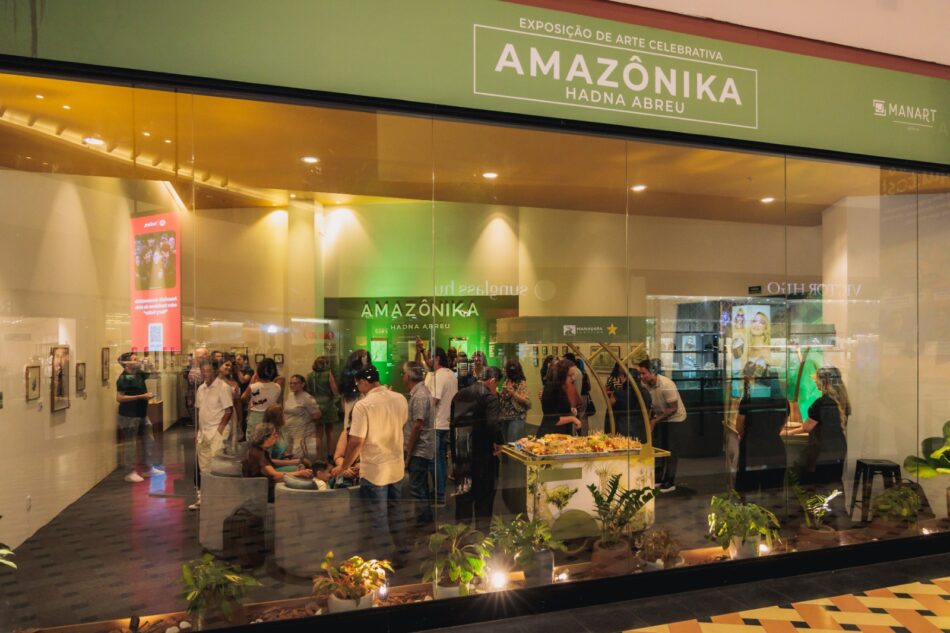 Exposição Amazônika transforma Manauara Shopping em imersão na floresta