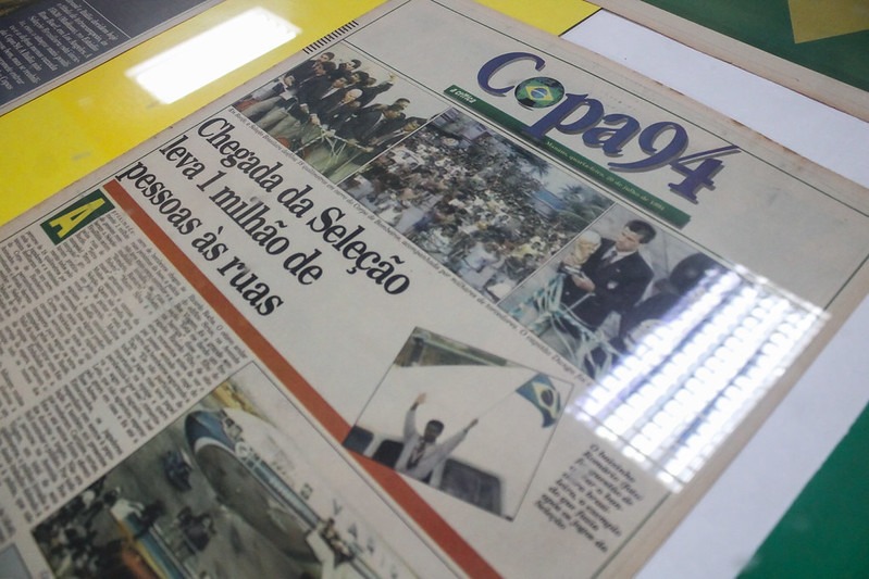 Exposição "Memórias da Copa" destaca tetra de 1994 em Manaus