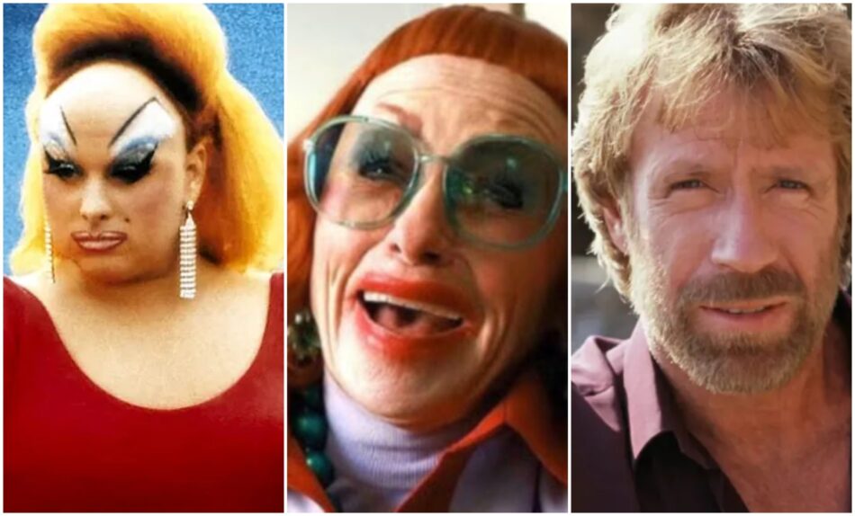 Performer Divine, Amy Madigan e Chuck Norris ganham mostra no Cine Carmen Miranda