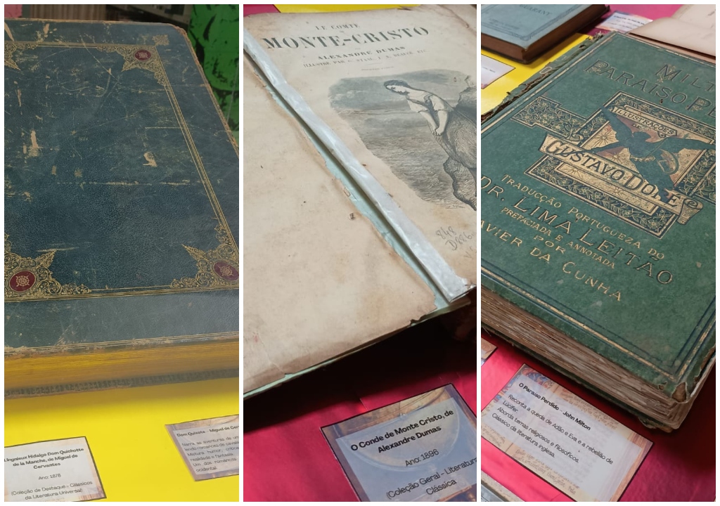 Biblioteca do Amazonas expõe relíquias raras da literatura mundial