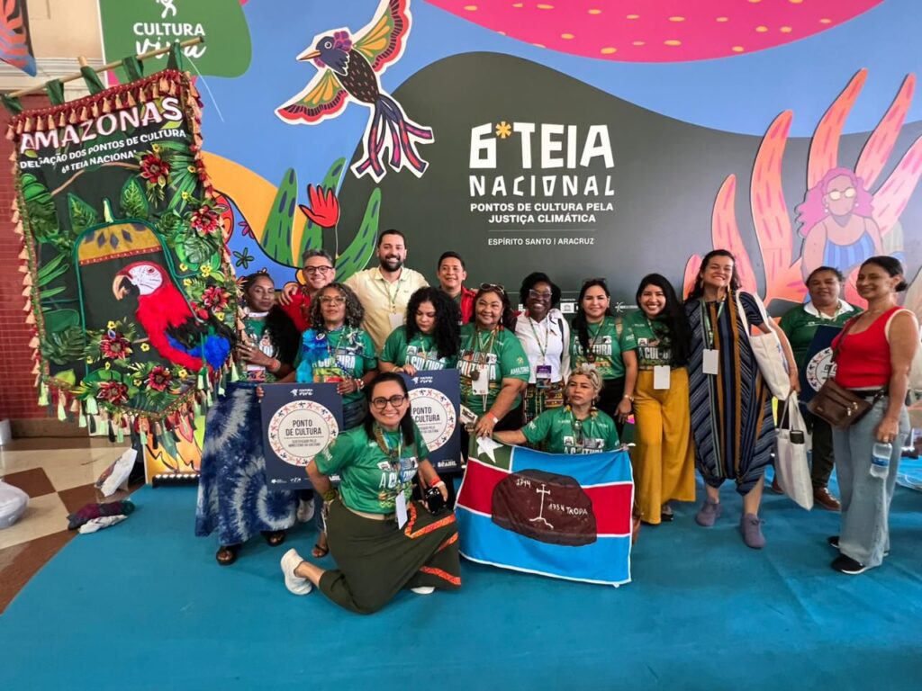 Delegação do Amazonas atua na programação da 6ª Teia Nacional Cultura Viva, no ES