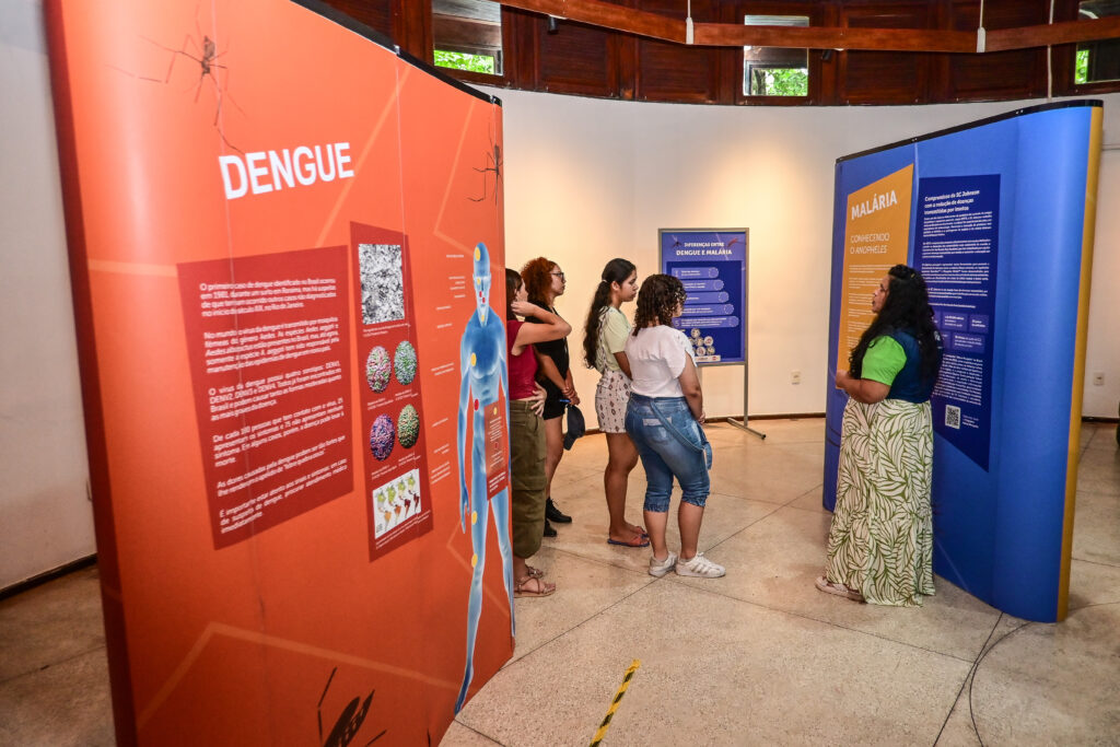 Exposição sobre mosquitos e doenças termina neste domingo no Bosque da Ciência