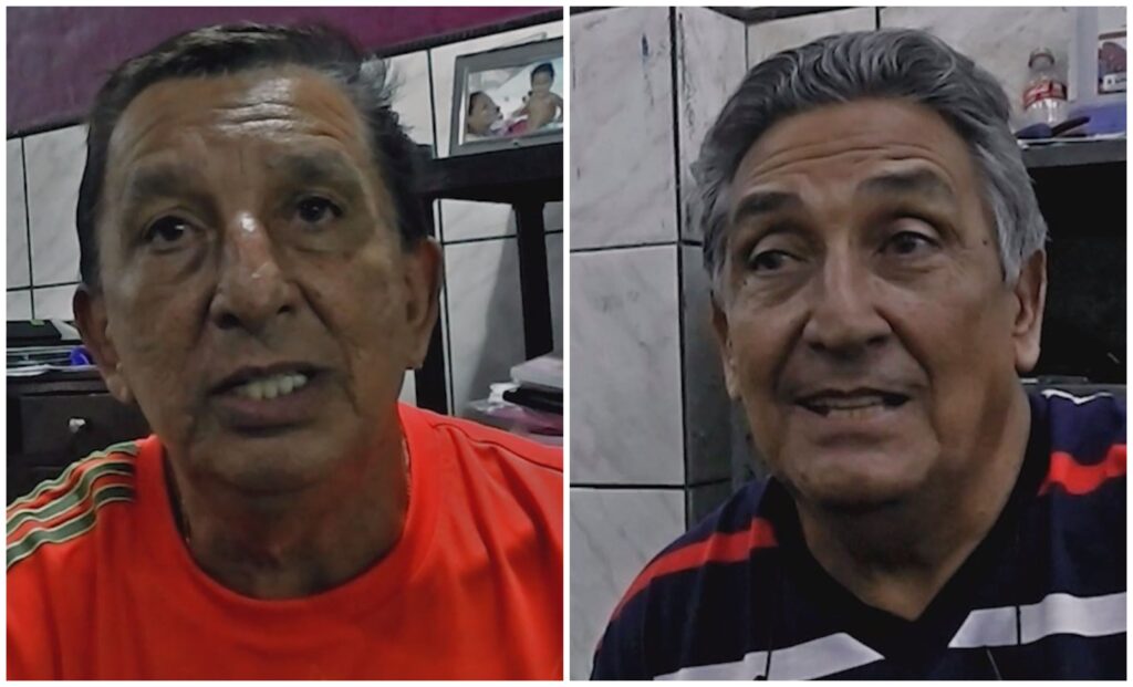 Antônio Piola e Edson Piola