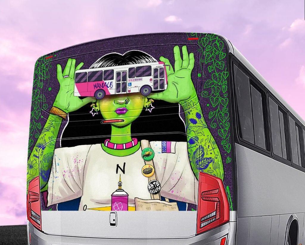 Arte no Busão abre oportunidade para artistas