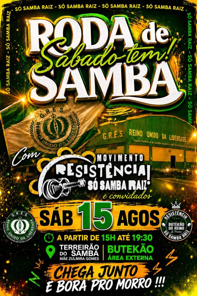 Samba de raiz toma conta do Terreirão neste sábado em Manaus