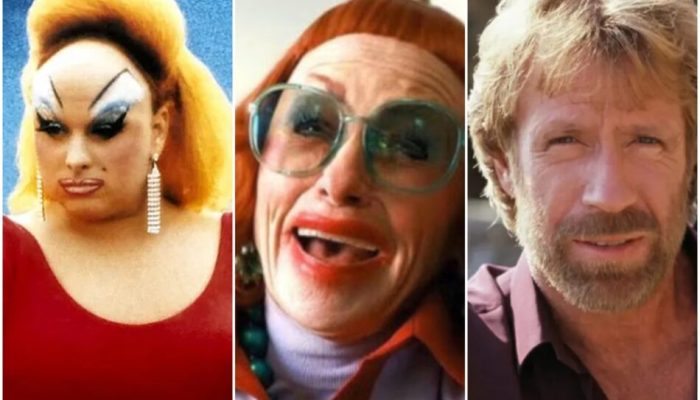 Performer Divine, Amy Madigan e Chuck Norris ganham mostra no Cine Carmen Miranda